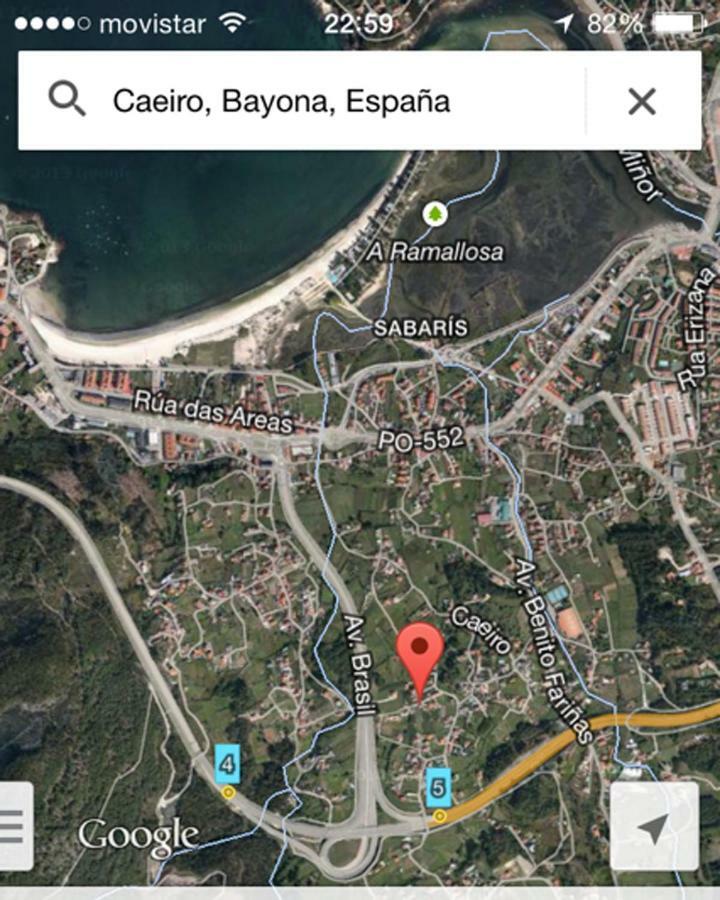 Villa Casa Sabaris à Baiona Extérieur photo